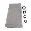 Replacement Fabric and Rope Kit for Recliner Chairs Including Screws Suitable for Standard Gravity Chairs and Sun Loungers