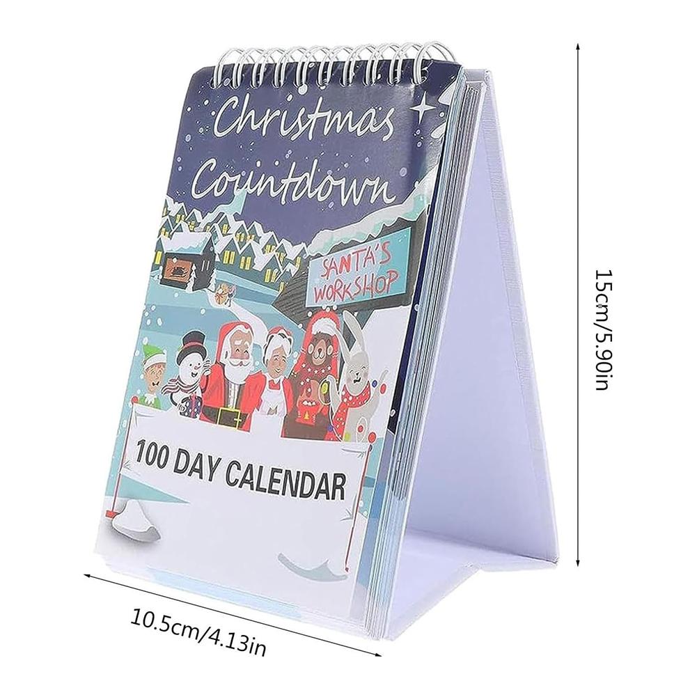 100 дней обратный отсчет настольный календарь отрывной календарь обратный отсчет — фото 4