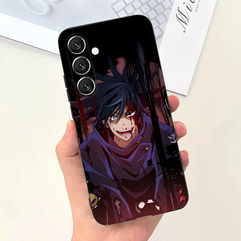 Anime Megumi Fushiguro Phone Case For Samsung S21,S22 Ultra,S20,S30 plus,S22 plus,S23,S30 ultra 5G Silicone Cover