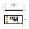 Mini W3230 DC 12V 24V AC110-220V Probe Line Digital Temperature Control LED Thermostat Regulator Heat/Cooling Control Instrument