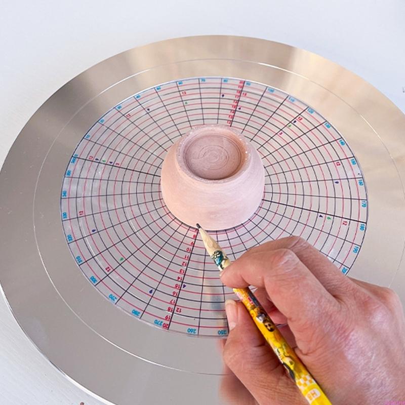 Profesionální kružítko Pro umělce a studenty Řemeslo ze pevného plastu Akryl s jasným značením