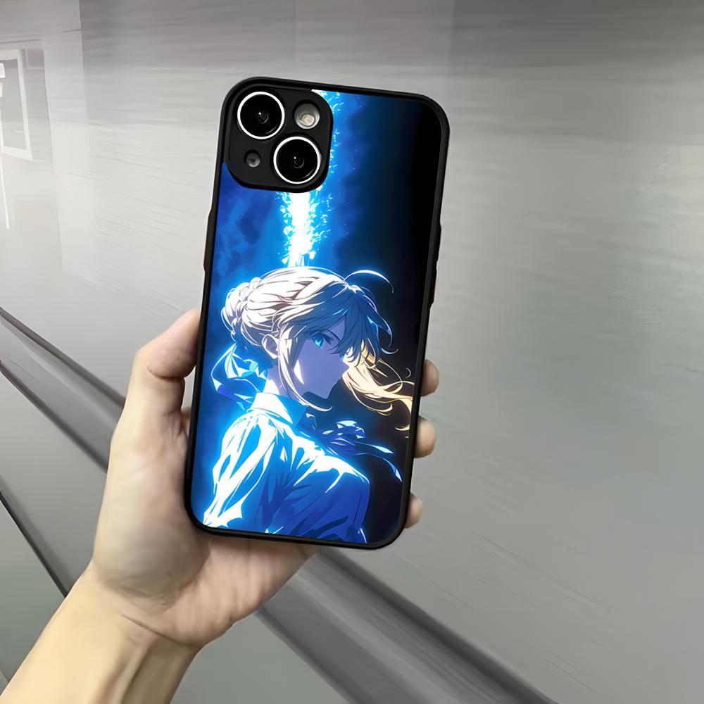 Anime Fate S-Sabe Phone Case For Iphone 17 16 15 14 13 12 Pro Max Xr Air Plus Skin Feel Black Hard Shell Cover