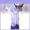 Hazbin Hotel Angel Emily Cosplay Kostume Komfortabelt Polyesterstof Til Halloween