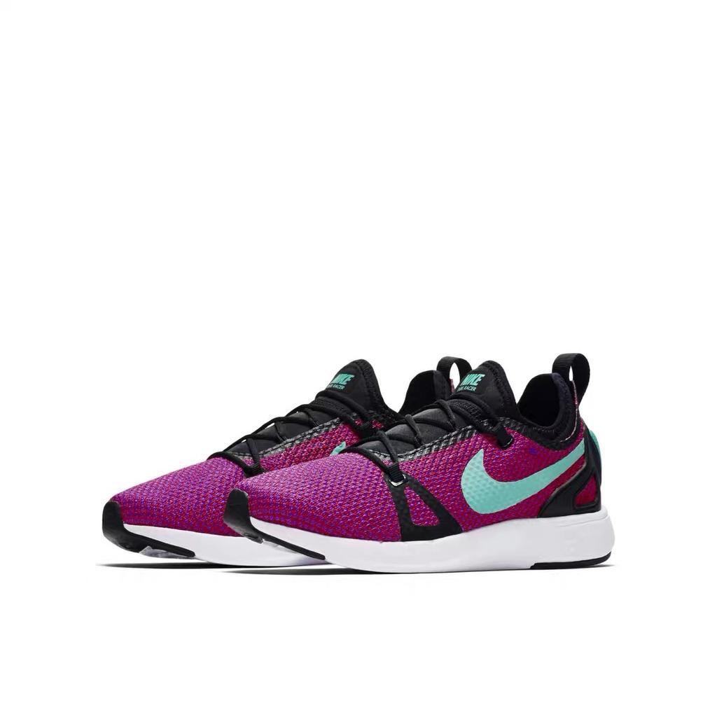 Nike Duel Racer GS Durable Breathable Low Top Running Shoes Kids Running Shoes Purple 921479-500