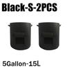 3Styles Felt Plant Grow Bags Nonwoven Fabric Garden Potato Pot Greenhouse Vegetable Growing Bags Moisturizing Vertical Tools