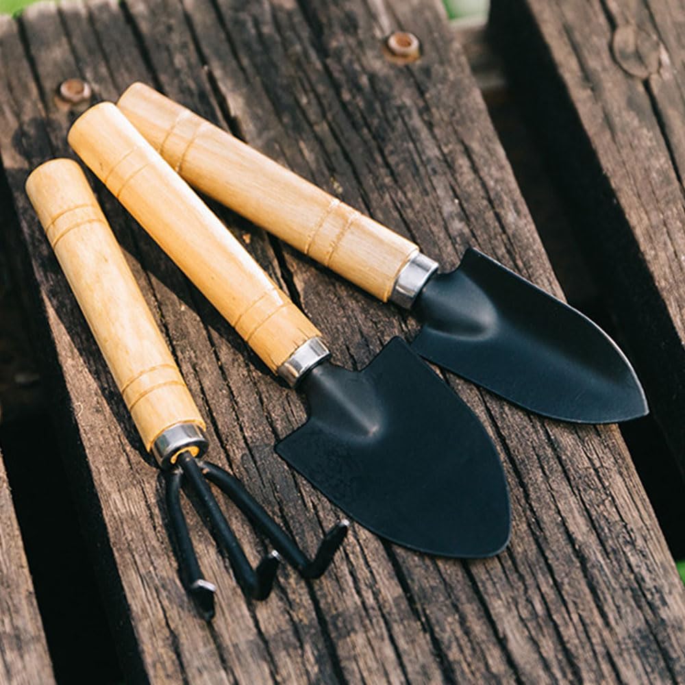 Gardening Hand Gardening Gardening Gardening Tool Wooden Indoor Gardening Mini Gardening Tools Tools, Tools, Set, Supplies, Kit, Handle, Lightweight,