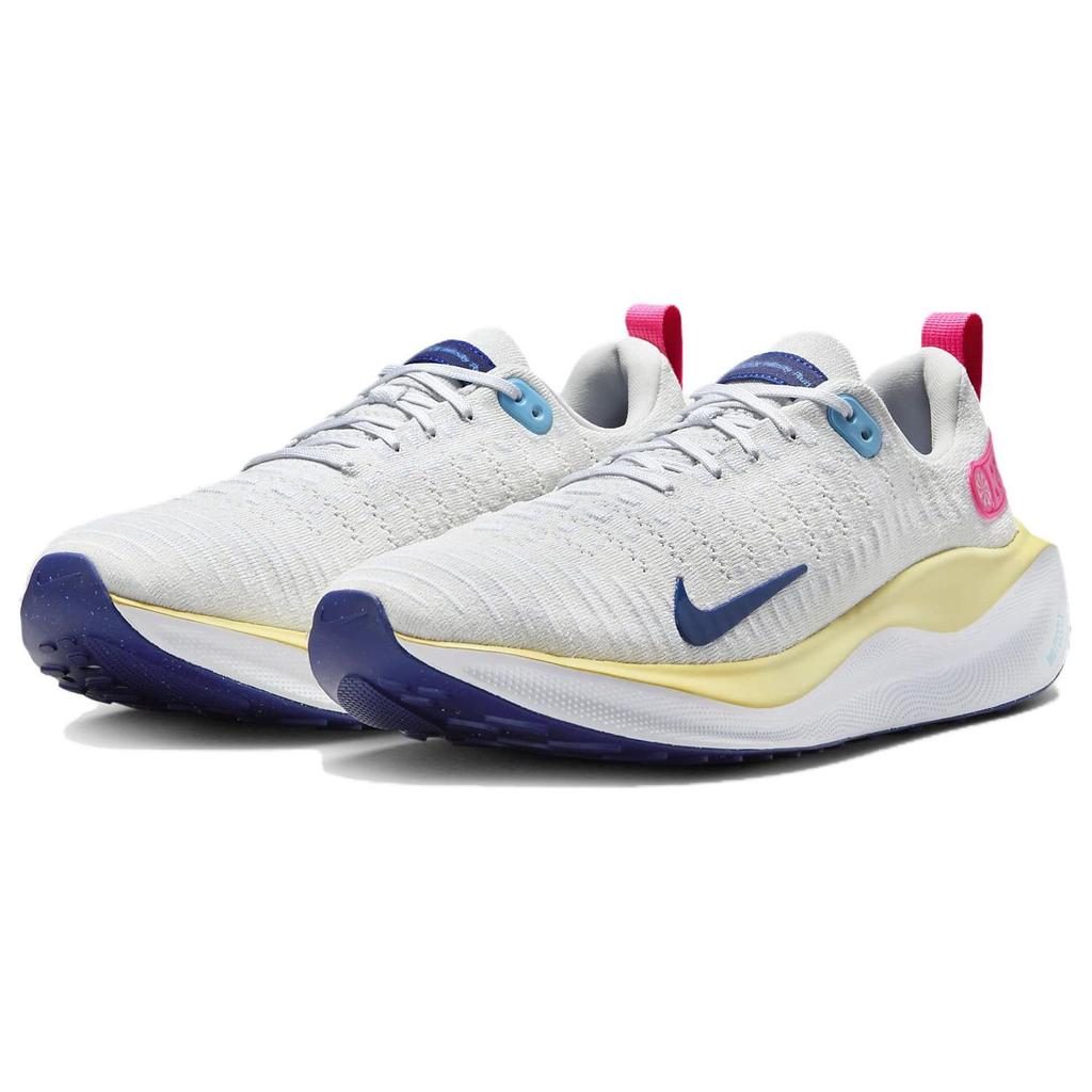 Nike נעלי ספורט לגברים ReactX Infinity Run 4 אבק פוטון ורוד רויאל לבן זהב סאטורן כחול רויאל עמוק DR2665-009