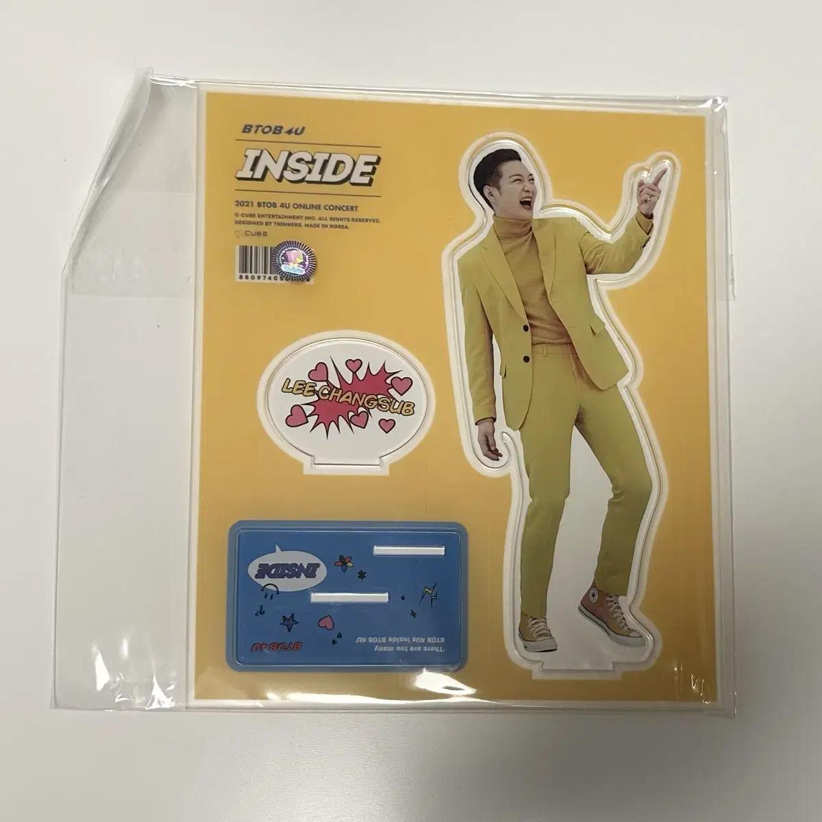 

BTOB Чансоб Концертный МД Акриловая Подставка