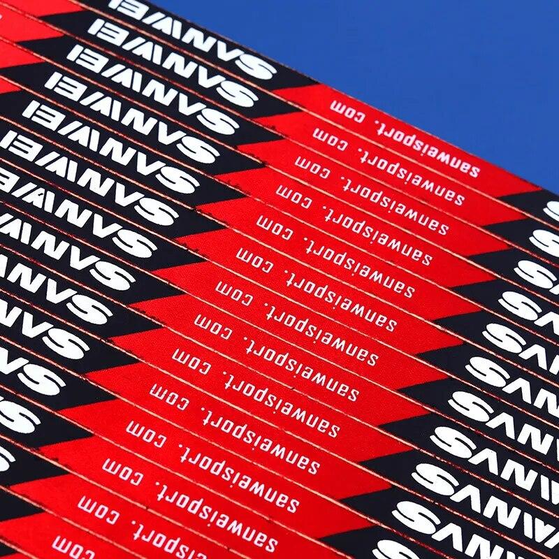 24 Stück Original SANWEI Tischtennisschläger Kantenband Seitenschutz Ping Pong Schläger Schutzband