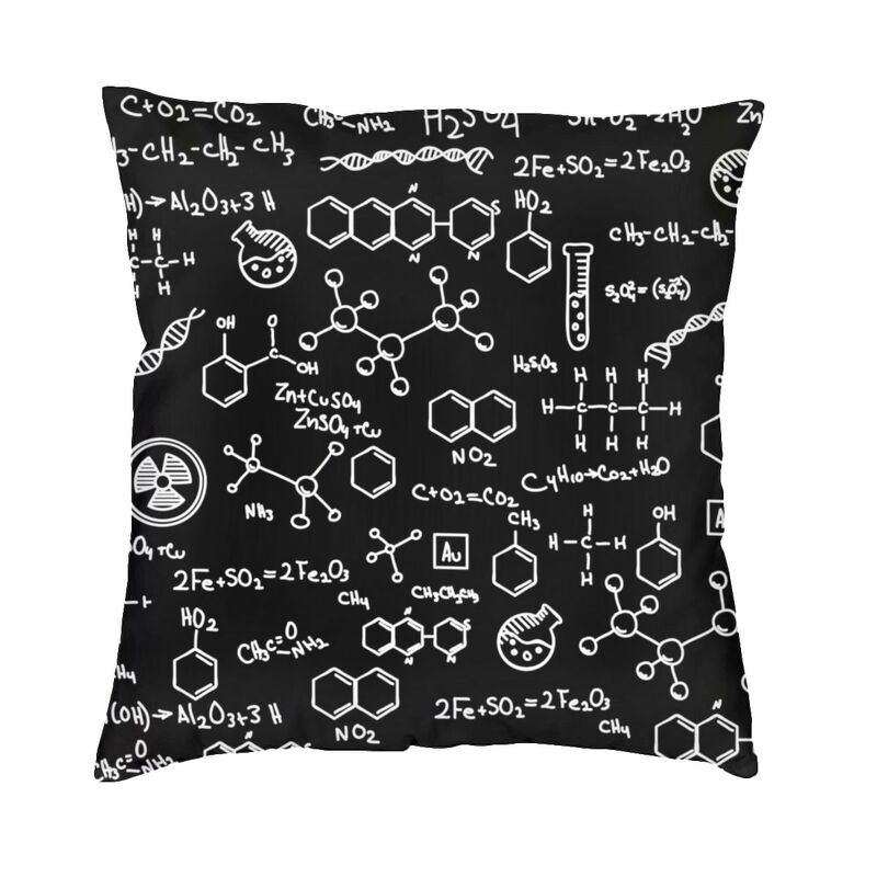 Modern Periodic Table Of The Elements Sofa Cushion Cover Science Chemistry Throw Pillow Case Living Room Decoration Pillowcase