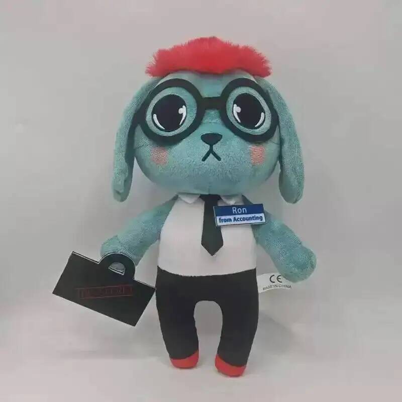 New Animal Hospital Plush Toy Cartoon Barney Dr. Harlow Officer Duckman Plush Doll Anime Peripheral Toys Gifts