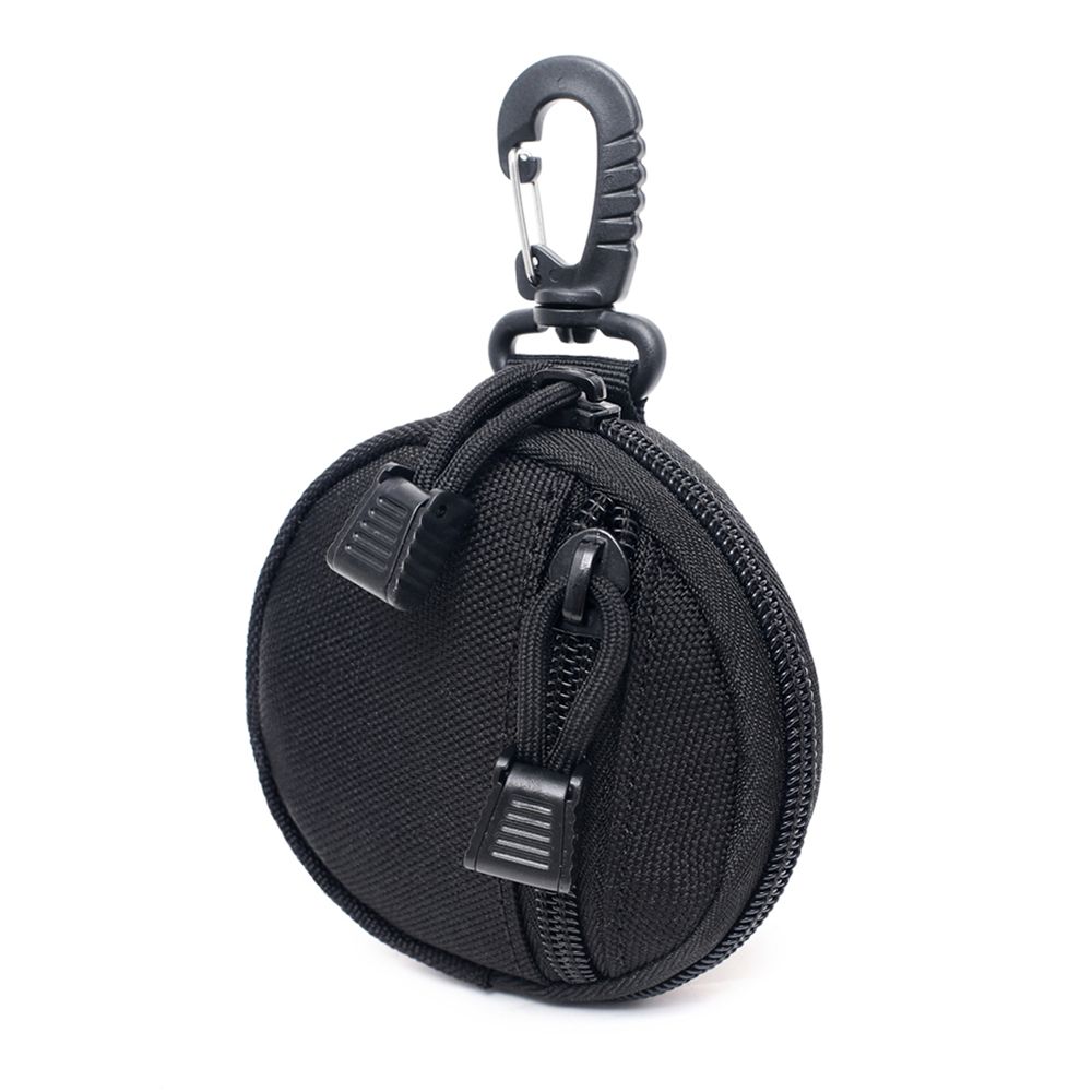 with Hook Clip Outdoor Tool EDC Bag Coin Purses Key Holder Pouch Wallet
