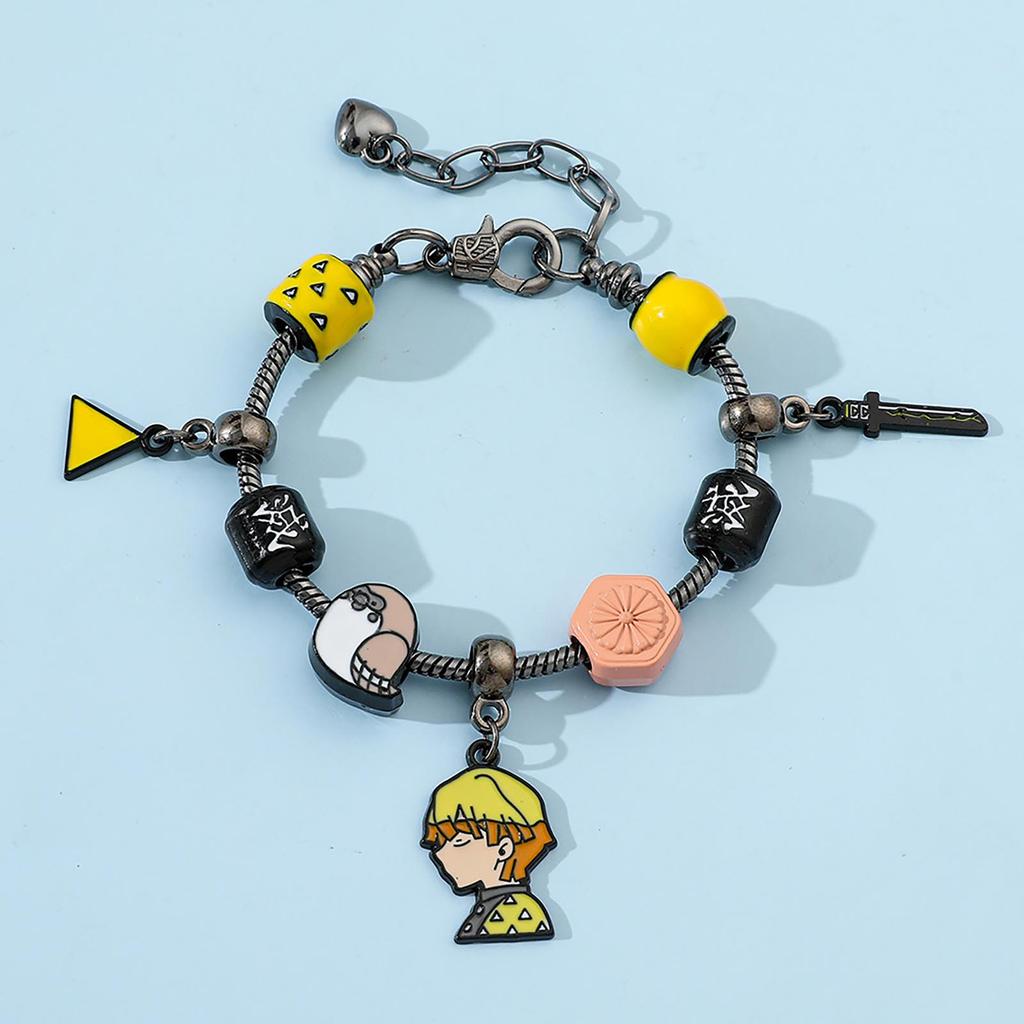 Osobnostní řetízkový náramek Šitý přívěskový náramek Dětské šperky Nastavitelný náramek