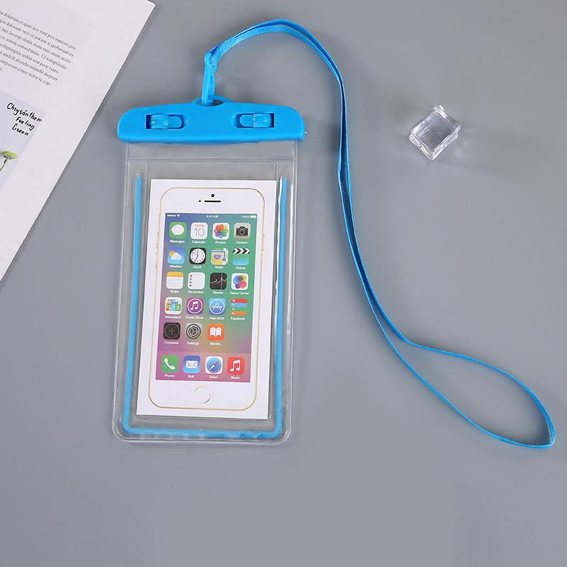 

8-уровневая водонепроницаемая сумка для мобильного телефона с сенсорным экраном для плавания, дайвинга и подводной фотосъемки с высокой прозрачностью One Size