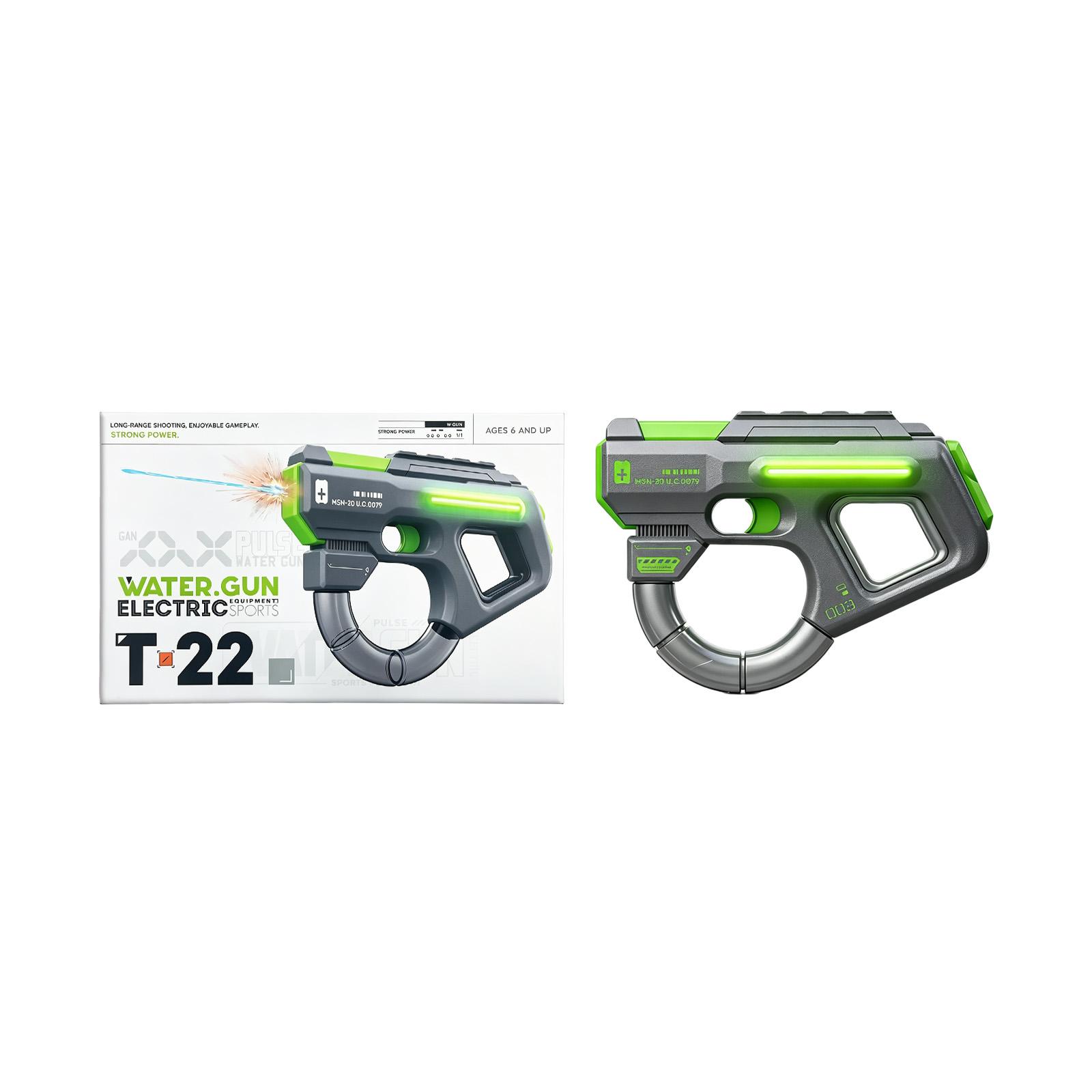 

Star Ring Warrior Flashing Water Gun With light strip