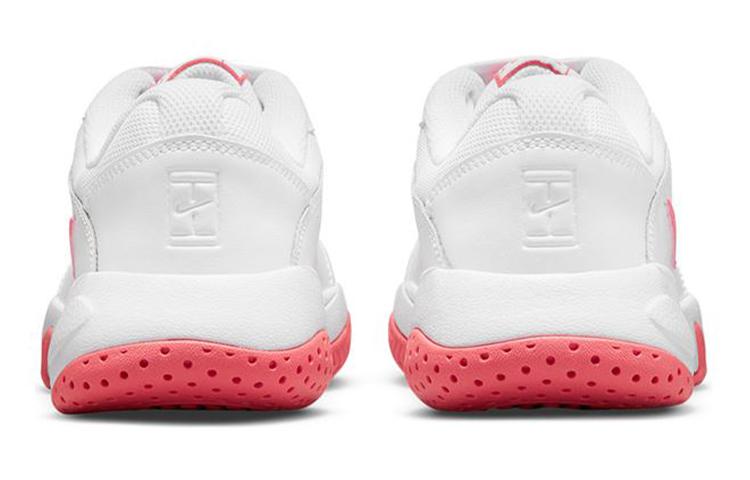 Nike Court Jr. Lite 2 Low-Top Tennis Shoes Pink/White GS CD0440-166