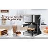 Coffee Machine Italian Semi-Automatic Espresso High Pressure Extraction Milk Foam Coffee Machine