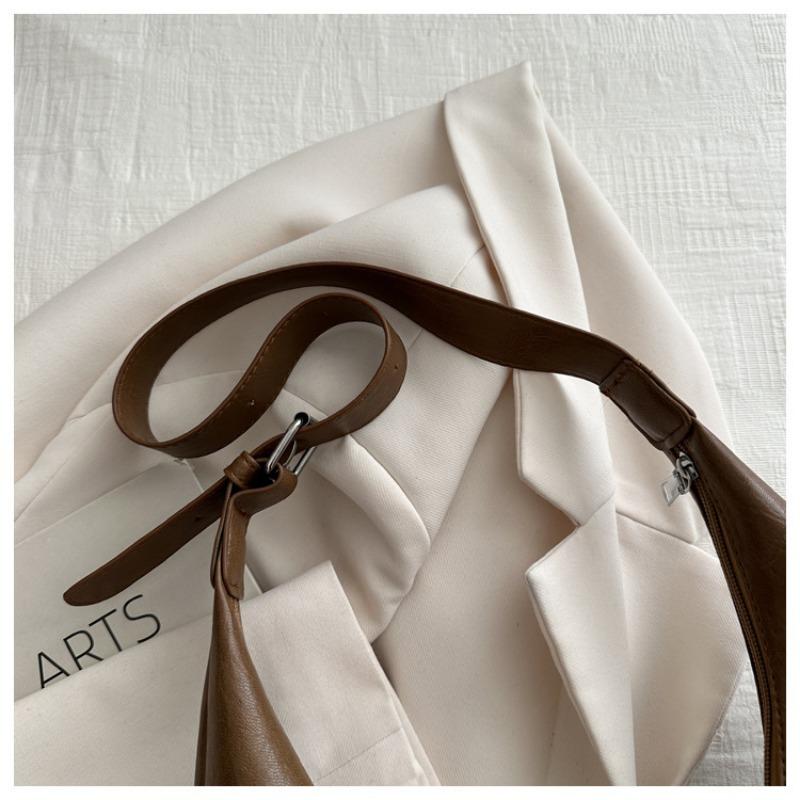 Niche Premium Commuter Tote Bag Spacious Student Class Shoulder Bag Minimalist Purse Crossbody Bag Women