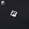 Fila Color Block Stand Collar Fashion Casual Long Sleeve T-Shirt Women Tops Black A11W445221B-BK