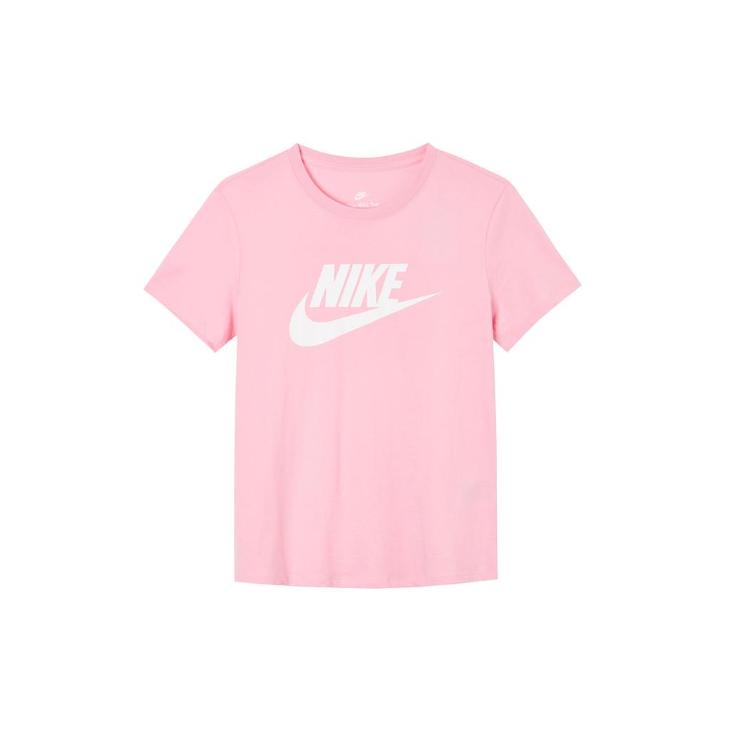 New Nike Set In Sleeve T Shirt Women's Pink DX7907-691