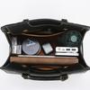 Large Stylish Tote Bag Women PU Leather Minimalist Design Soft Structured Pillow Shape With Magnetic