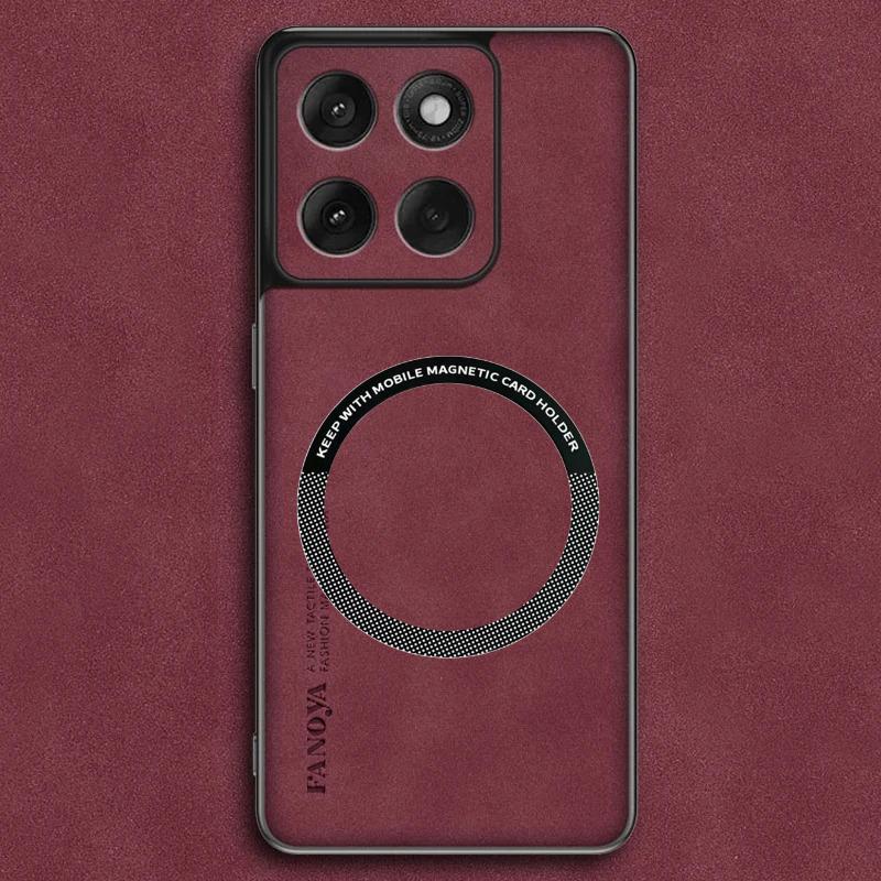 Leather Soft Phone Case for Motorola Signature Edge70 Pro Fusion+ Ultra G87 G77 G67 G57 G47 G37 G17 Power Magnetic Protect Cover