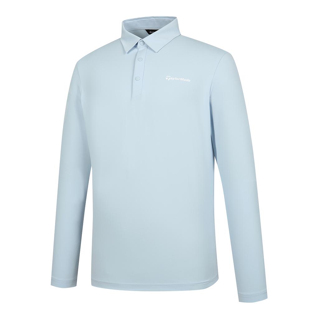 TAYLORMADE APPAREL Men'S Large Logo Collar Long Sleeve T-Shirt T8031To1741-940