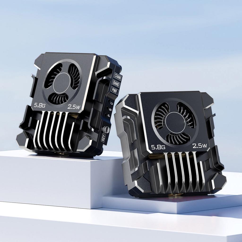 5.8G 2.5W VTX Picture Transmission Stable Connection Kit with Feeders & Cable Screws Set Strong Signal