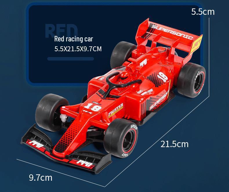 Rechargeable High-Speed F1 Remote Control Drift Car Toy with Electric Spray for Kids