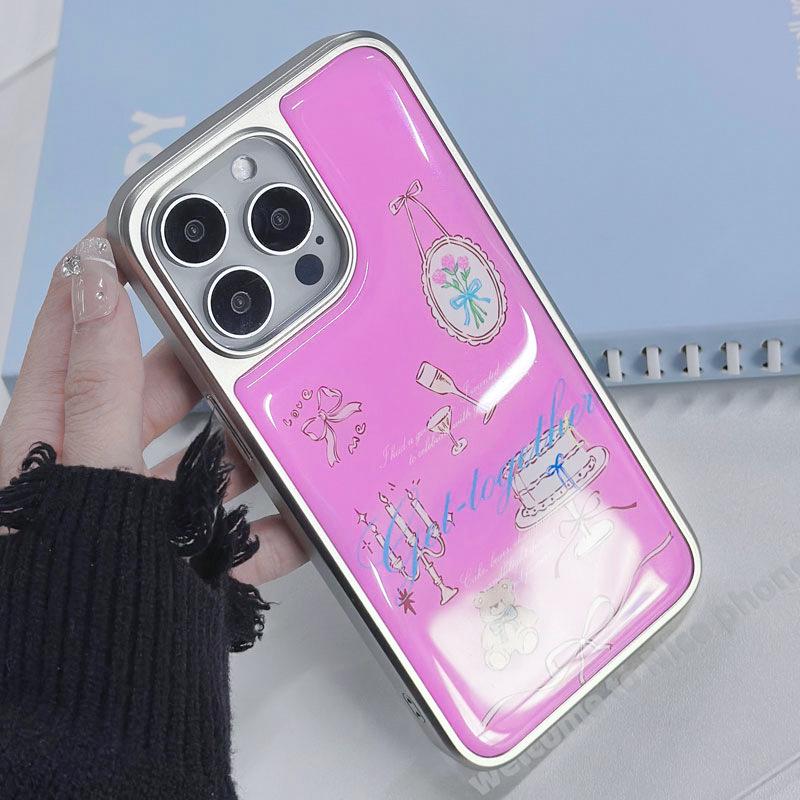 Zhitai Silver Edge Case for iPhone 15/16, Apple 14 Pro Max, and Huawei Mate60