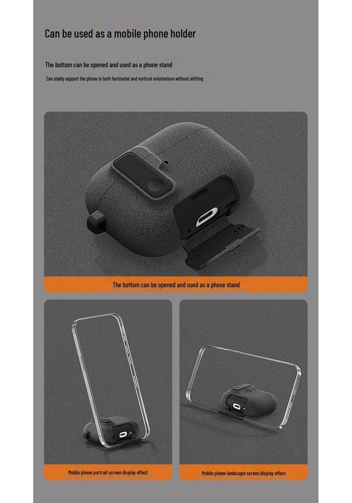 AirPods Pro 3 Protective Case: 2nd & 3rd Gen Bluetooth Earphone Business Flip Cover.