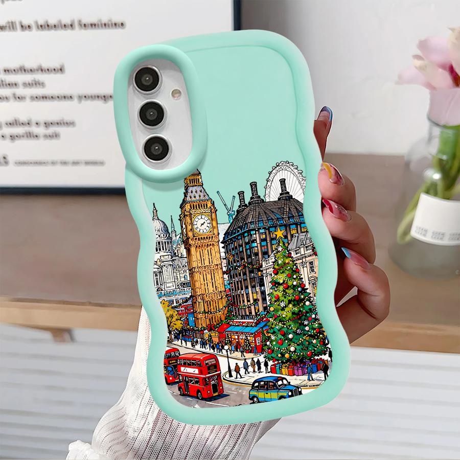 

Christmas Winter Scenery Soft Phone Cover Case for Samsung Galaxy A13 A12 A11 A15 A14 A21s A16 A52 A53 A23 A22 A06 A03 A33 A05 Galaxy A22
