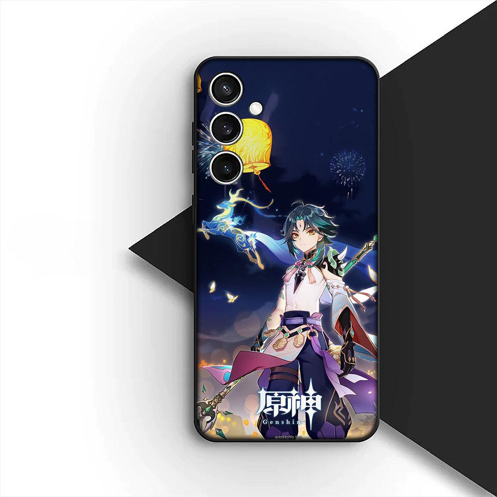 Genshin Venti Impact Xiao Keqing Phone Cover Soft Case for Xiaomi Redmi 15 15C A4 A5 9A 9C NFC Note 9 8 9T 5G Casing