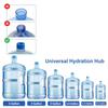 5 Gallon Water Bottle Pump - Foldable Spout, Smart LED Display, Quiet Operation, Portable For Home, Office & Outdoor Use Durable