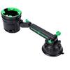 Car Recessed Folding Cup Drink Holder Sturdy Vehicle Console Water Bottle Can Holder with Suction Cup Adjustable