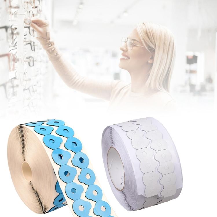 1000 stuks Optische Lens Randen Blokkerende Pads Brillen Dubbelzijdige Kleefband