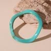 Stylish Acrylic Wide-Face Irregular Bracelet - High-End Design Niche Jewelry