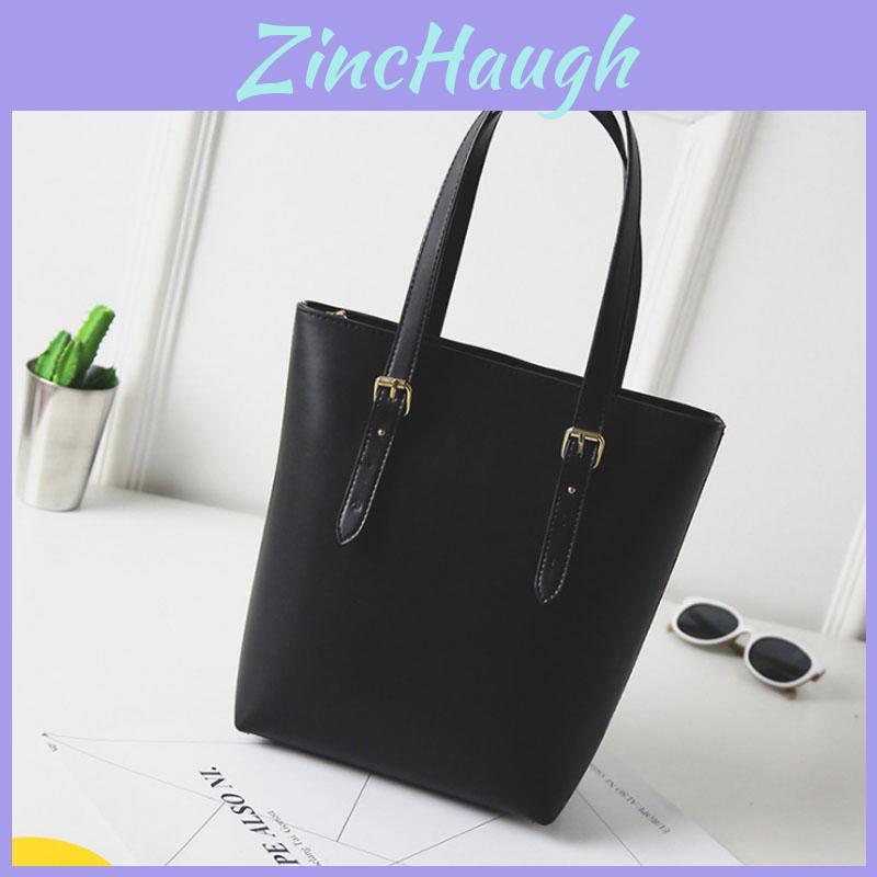 Elegant And Stylish Women Pu Leather Shoulder Bag With Soft Surface And Zipper Closure