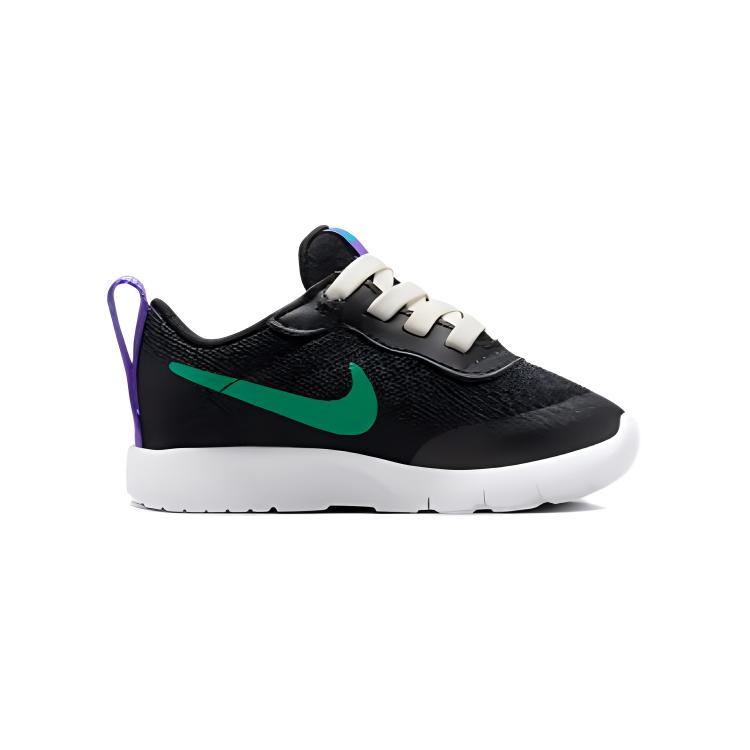 Nike Tanjun EasyOn TD Black Stadium Green Baby Sneakers Persian-Violet White DX9043-004
