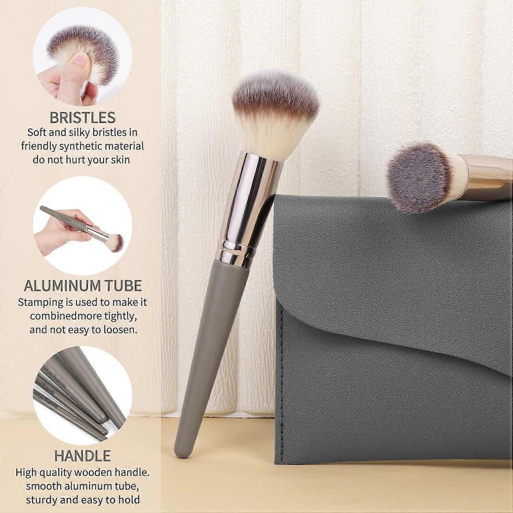 Cosmetic brush set 21-piece make-up brush set with PU bag for essential beauty tools collection