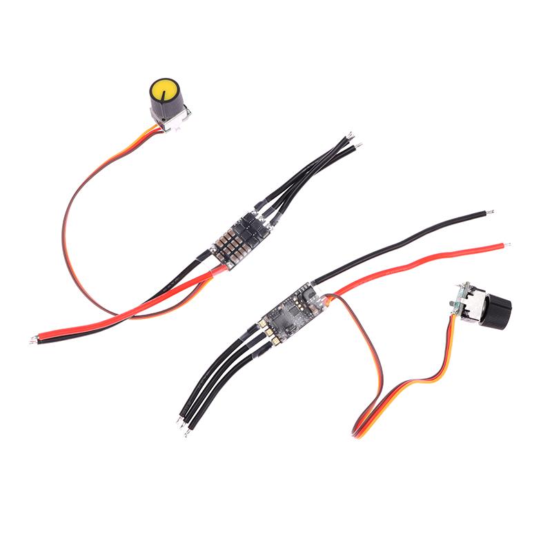 Dc 7-26V Three-Phase Brushless Motor Driver Dc Motor Drive Board Speed Controller Regulator With Potentiometer For Lipo 2-6S