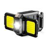 SPAHER COB Light, Ultra-Bright Mini Light with 5 Lighting Modes, Compact and Lightweight LED Floodlight, Stepless Dimming, IP44 Waterproof, Built-in
