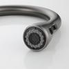 VEMUSE 304 Stainless Steel Gunmetal Pull-Out Cold Water Kitchen Faucet