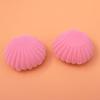 Velvet- Cloth Ring Jewelry Storage Gift Shell Box Ring Earrings Jewelry Showcase