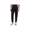 Emporio Armani EA7 SS24 Logo Mid-Rise Cuffed Casual Pants Men bottoms Black 6DPP53-PJ16Z-1200