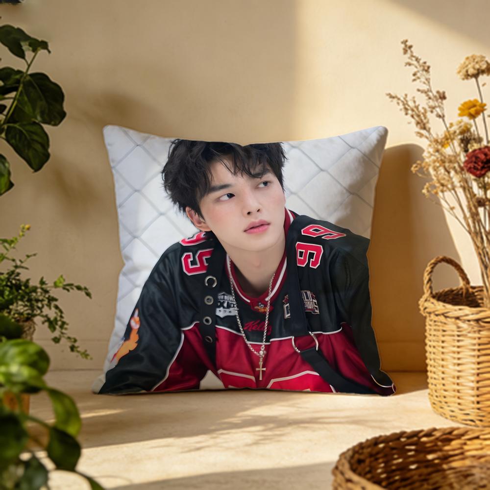 Popular Ssong Kanging Cushion Cover Versatile DoubleSided Pillow Case Fit for Sofa Bed Car  Daily Decor