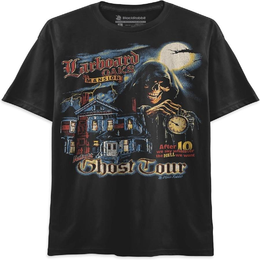 Black Rabbit I Think You Should Leave Larboard Oaks Ghost Tour Tim Robinson Retro Unisex Classic T-Shirt XXXXXL чёрный