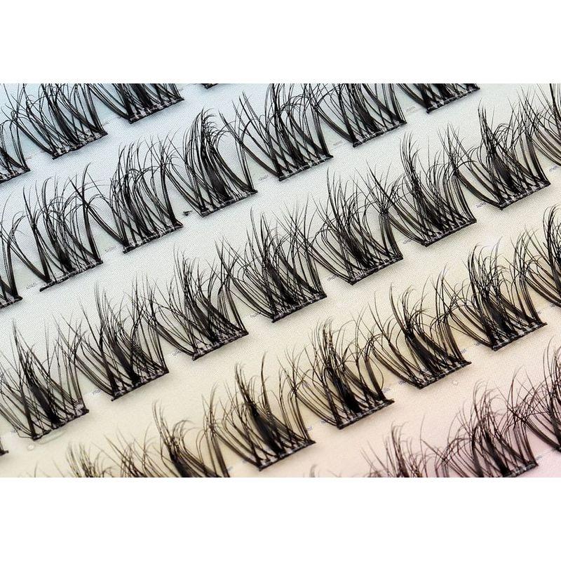 Aimo - Natural Crisscross Glue Free Cluster Lower False Eyelashes