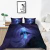 Domácí sada povlečení Cosmic Star Pattern Povlak na polštář Povlak na polštář Povlečení Set AU/EU/US v plné velikosti Domácí dekorace