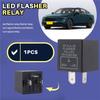 Portable Car 3-Pin CF-13 Electronic LED 12V Flasher Relay Fix For Turn Signal Blinker